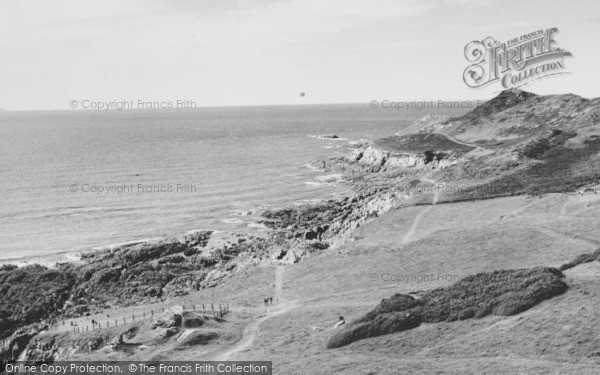 Photo of Mortehoe, Morte Point c.1960