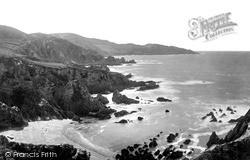 Morte Point From Bull Point c.1900, Mortehoe