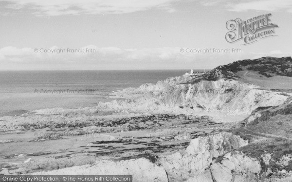 Photo of Mortehoe, Rockham Beach And Bull Point Lighthouse c.1965