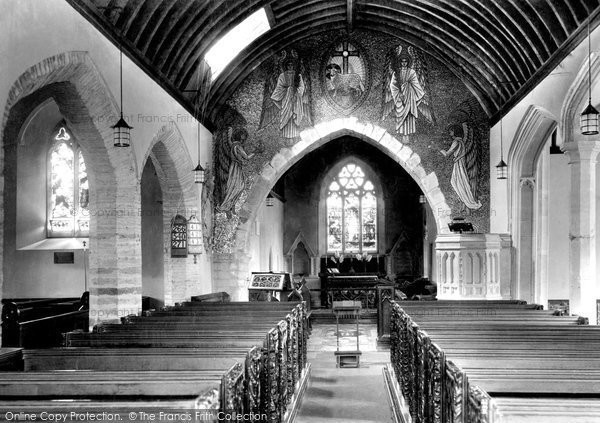 Photo of Mortehoe, The Church Of St Mary Magdalene, Interior 1935