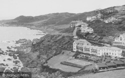 Watersmeet Hotel And Morte Point c.1955, Mortehoe