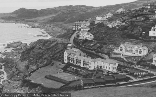 Photo of Mortehoe, Watersmeet Hotel And Morte Point c.1955