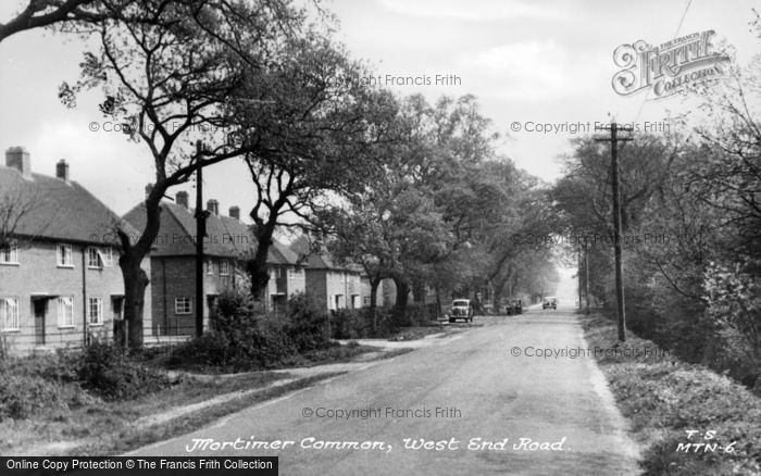 Photo of Mortimer Common, West End Road c.1955