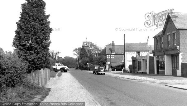 Photo of Mortimer Common, West End Road c.1955
