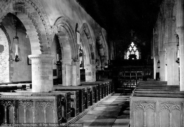 Photo of Morwenstow, Church Interior 1910