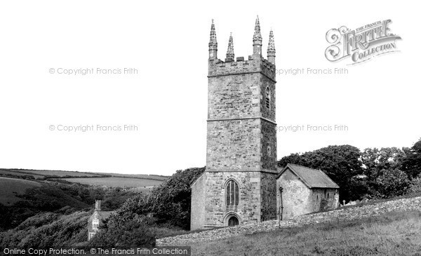Photo of Morwenstow, Church Of St Morwenna And St John c.1955