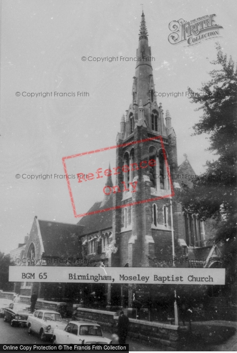 Photo of Moseley, Baptist Church c.1965