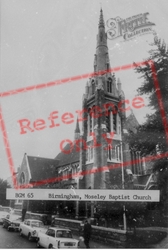Baptist Church c.1965, Moseley
