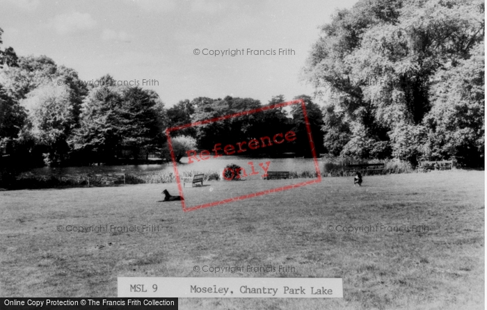 Photo of Moseley, Chantry Park Lake c.1965