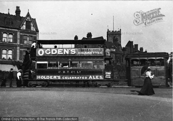 Photo of Moseley, Steam Tram 1902
