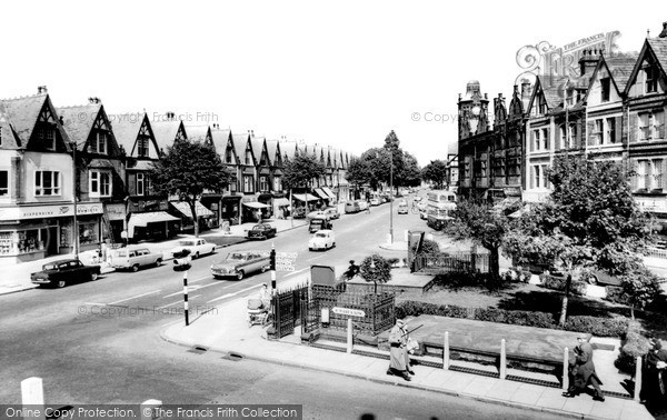 Photo of Moseley, The Green c.1965