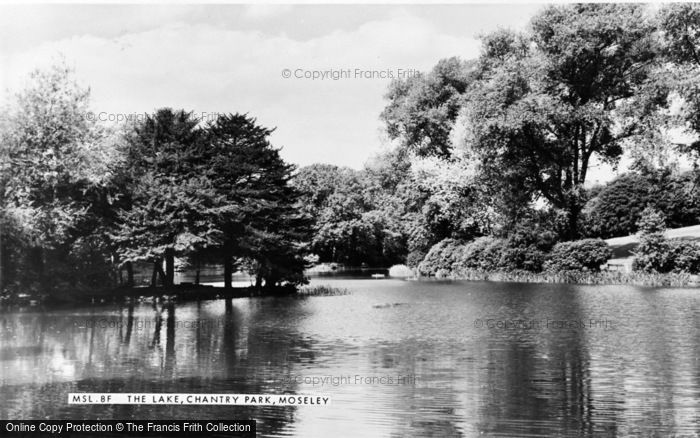Photo of Moseley, The Lake, Chantry Park c.1965