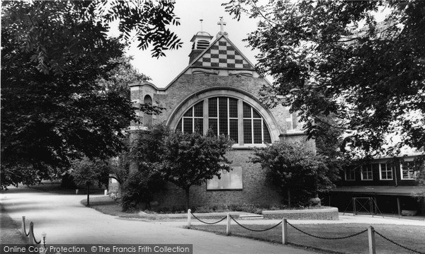 Photo of Mottingham, Eltham College Chapel c.1965