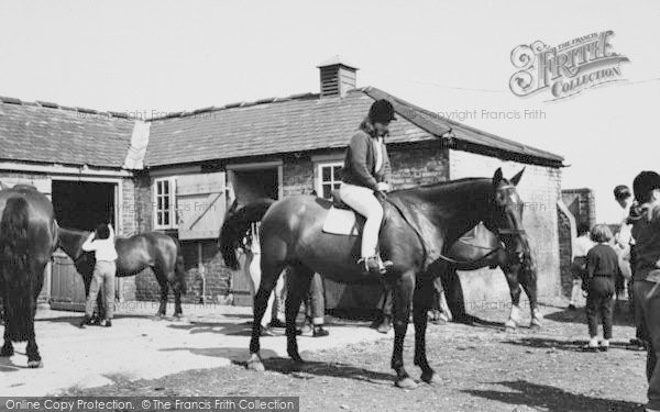 Photo of Mottingham, Mottingham Farm Riding School c.1963