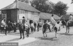 Mottingham Farm Riding School c.1963, Mottingham