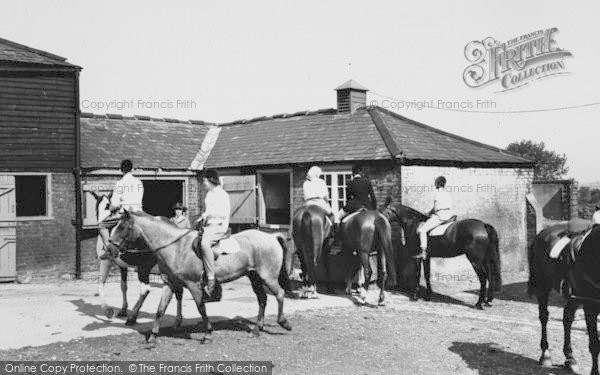 Photo of Mottingham, Mottingham Farm Riding School c.1965