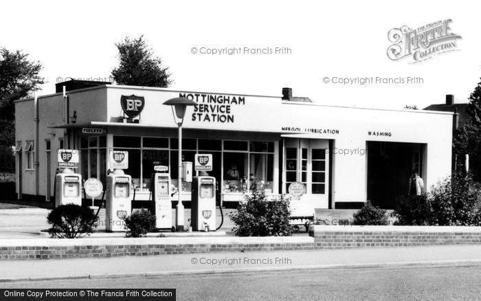 Photo of Mottingham, The Service Station c.1960