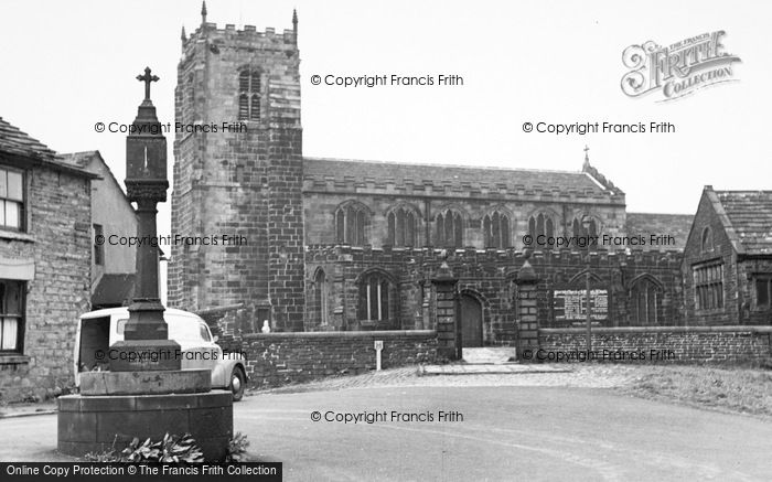 Photo of Mottram, St Michael's Church c.1960