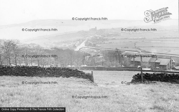 Photo of Mottram, The View From Hobson Moor c.1955