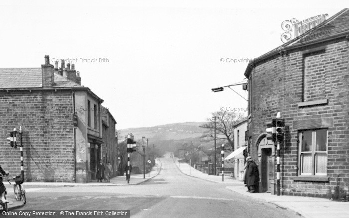 Photo of Mottram, The Village c.1955