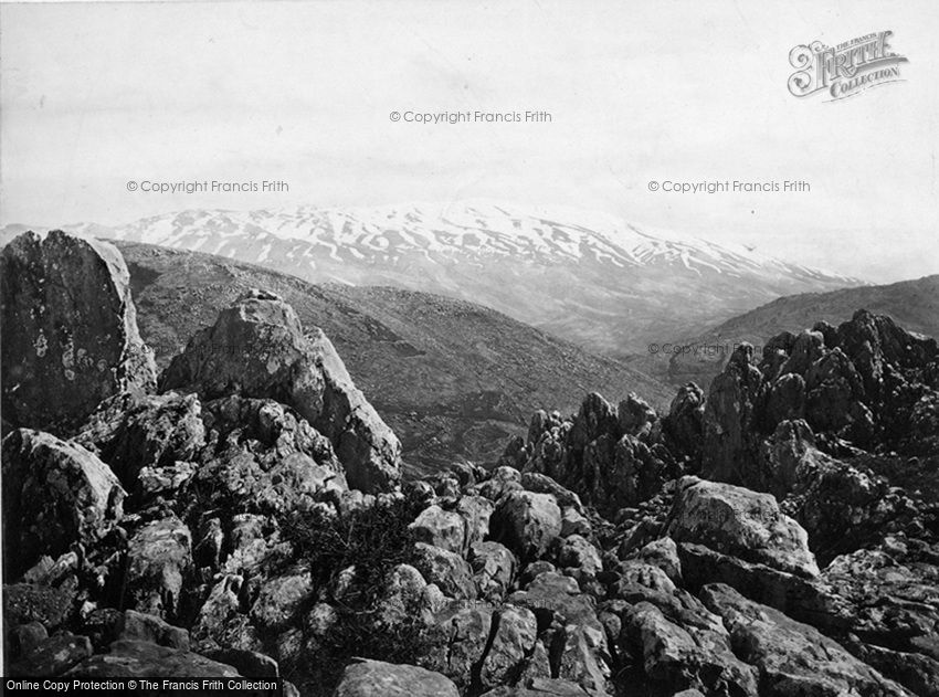 Mount Hermon, the Mount of Transfiguration c1868