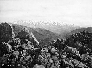 Mount Hermon, the Mount of Transfiguration c1868