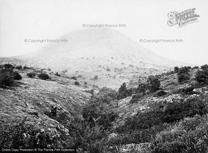 Photo of Mount Tabor, Where Deborah And Barak Assembled Forces c.1868