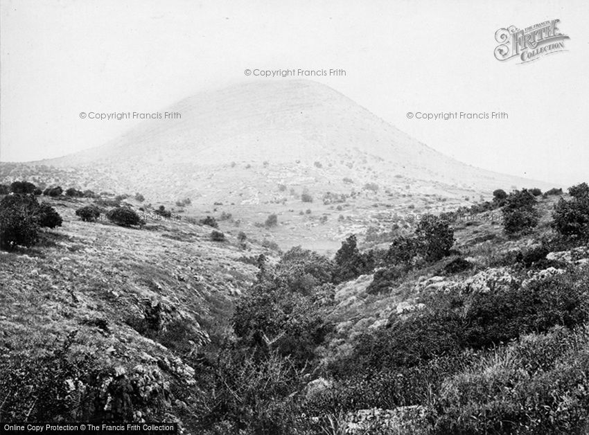 Mount Tabor, where Deborah and Barak assembled forces c1868