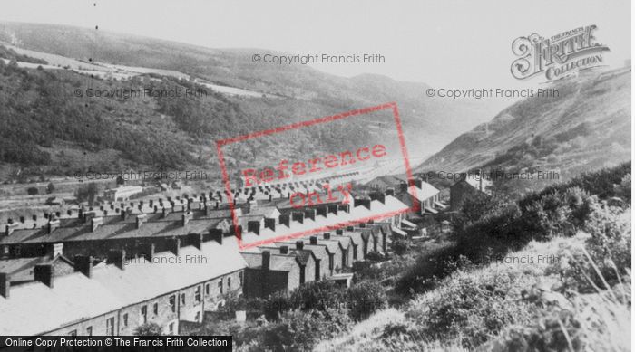 Photo of Mountain Ash, General View From Llanwonno c.1960