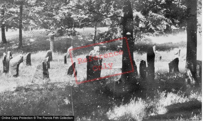 Photo of Mountain Ash, Gorsedd Stones c.1955