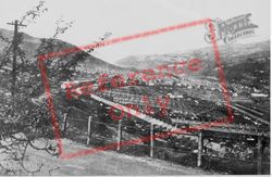 Over Valley Towards Cefnpennar c.1955, Mountain Ash