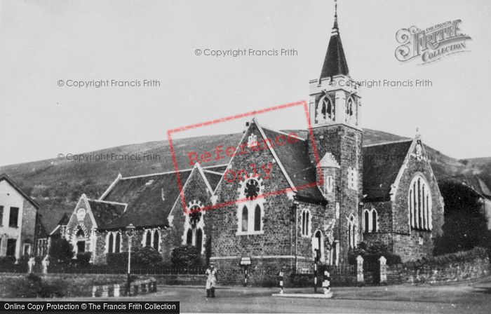 Photo of Mountain Ash, St Margaret's Church c.1955