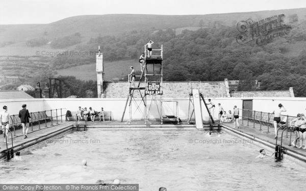 Photo of Mountain Ash, Swimming Baths c1955