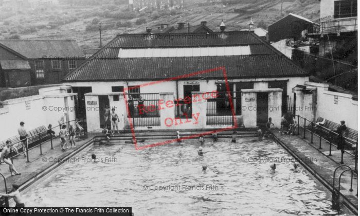 Photo of Mountain Ash, Swimming Baths c.1955