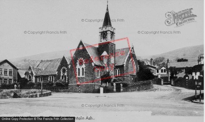 Photo of Mountain Ash, The Church c.1955