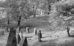 The Gorsedd Circle And War Memorial c.1955, Mountain Ash