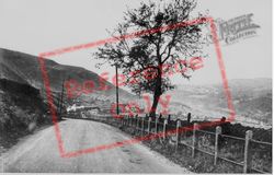 Valley From Mountain c.1955, Mountain Ash