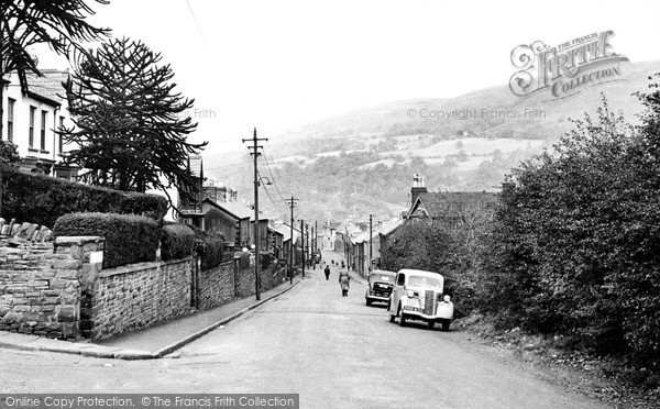 Photo of Mountain Ash, view from Royal Oak c1955