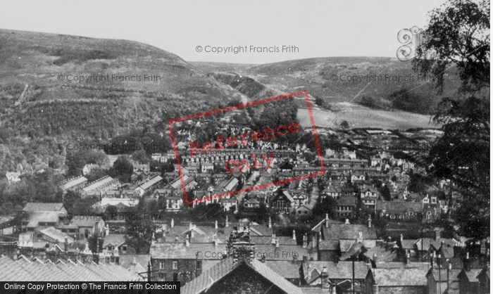 Photo of Mountain Ash, View From The Park c.1955