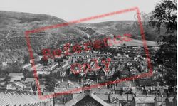 View From The Park c.1955, Mountain Ash