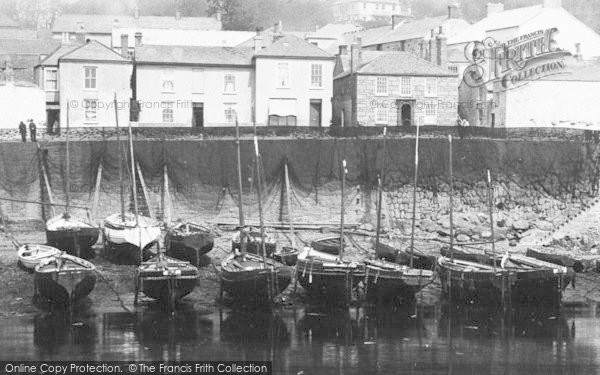 Photo of Mousehole, Fishing Boats 1893