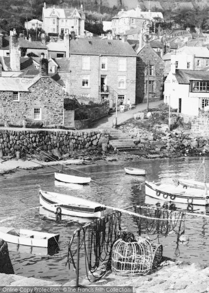 Photo of Mousehole, From The Harbour c.1960