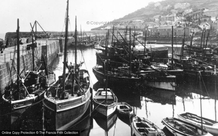 Photo of Mousehole, Harbour And Wharf c.1930