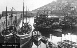 Harbour And Wharf c.1930, Mousehole