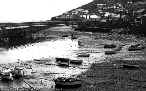 Photo of Mousehole, Harbour Entrance c.1955