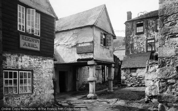 Photo of Mousehole, Keigwin Arms 1893