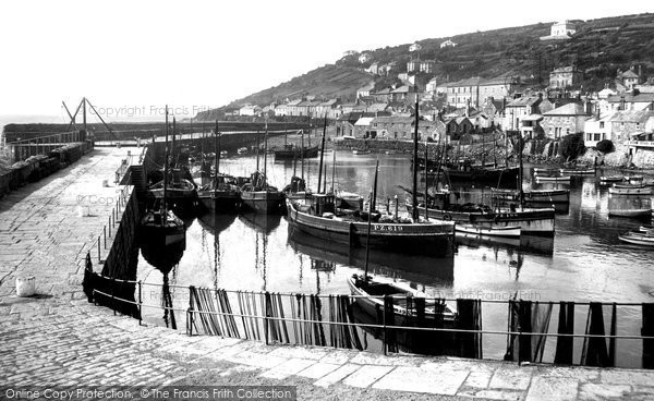 Photo of Mousehole, The Harbour 1935