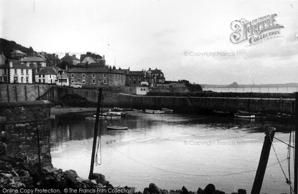 Photo of Mousehole, The Harbour c.1955