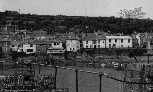 Photo of Mousehole, The Harbour c.1955