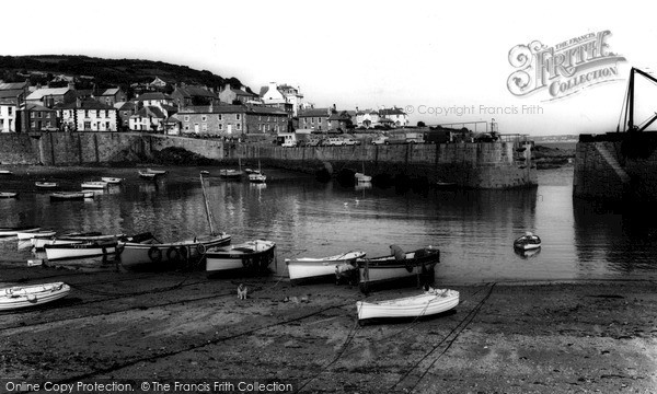 Photo of Mousehole, The Harbour c.1960